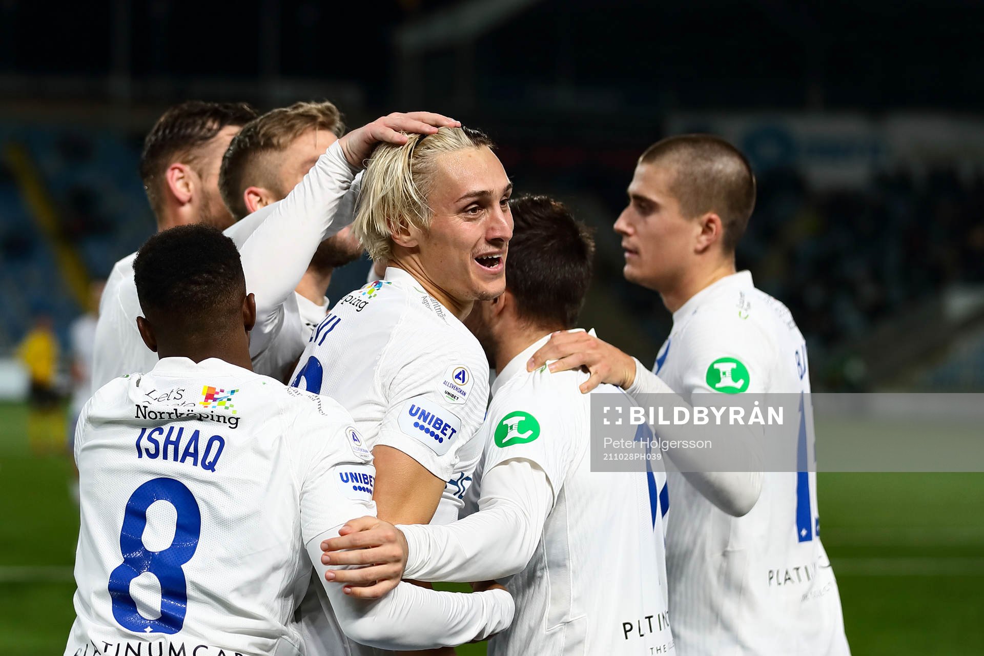 IFK Norrköpings Jonathan Levi jublar