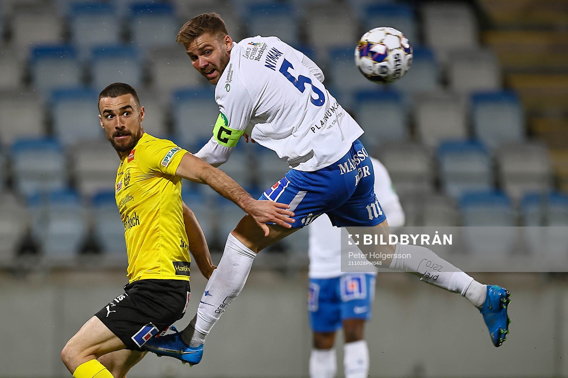 Mjällbys Carlos Moros Gracia och IFK Norrköpings