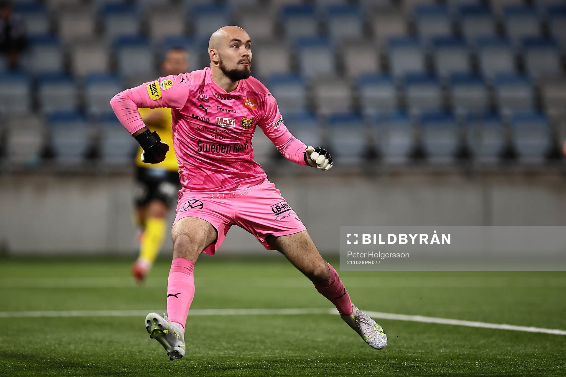 Mjällbys målvakt Carl-Johan Eriksson