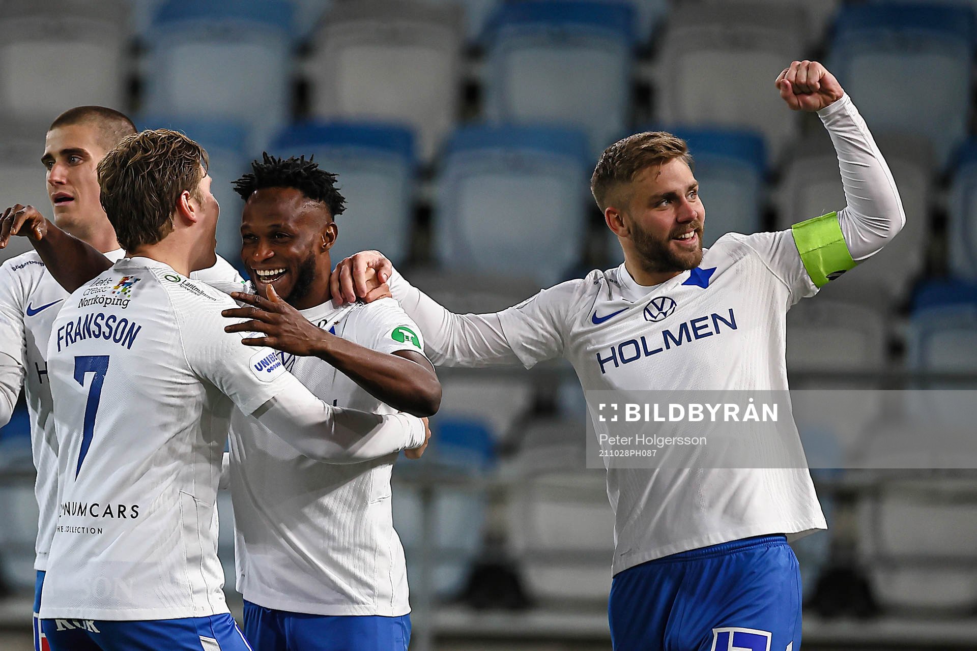 IFK Norrköpings Christoffer Nyman jublar
