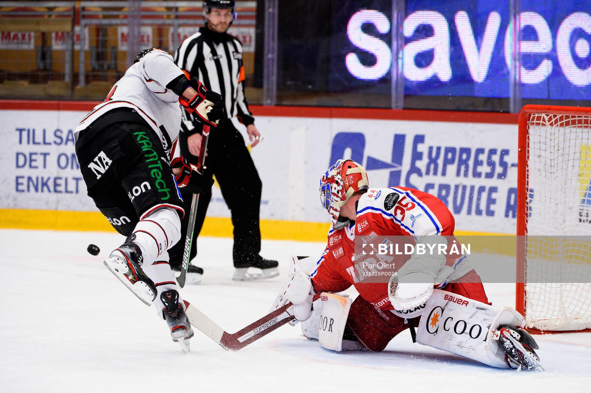 Örebros Rodrigo Abols missar straff mot Timrås målvakt