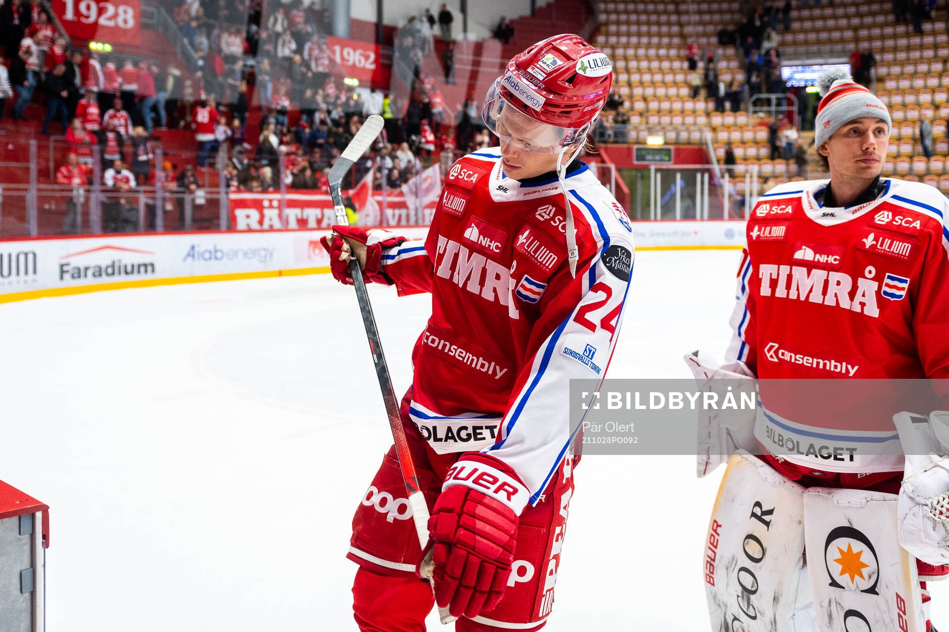 Timrås Erik Walli Walterholm deppar