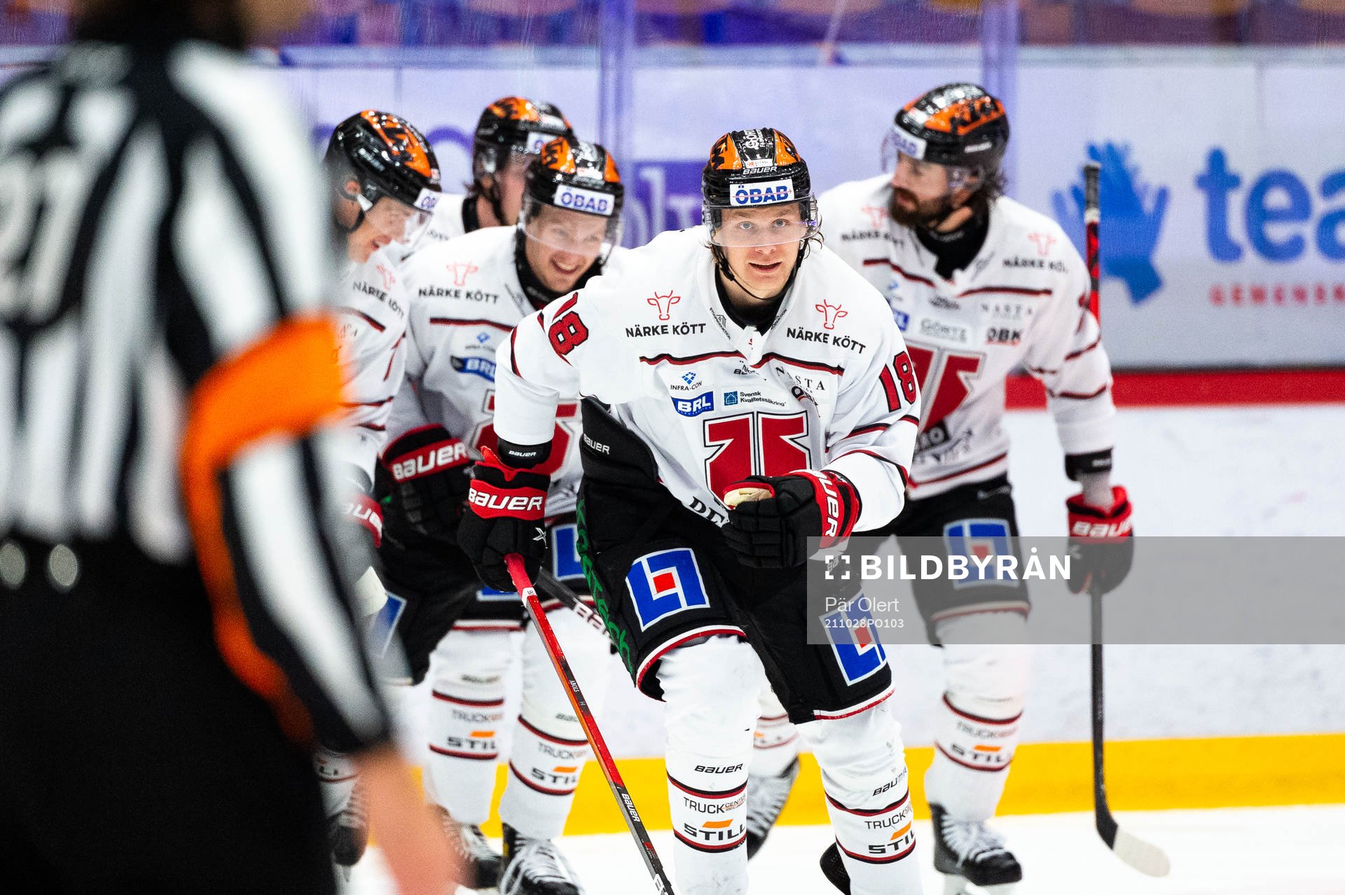 Örebros Rodrigo Abols jublar