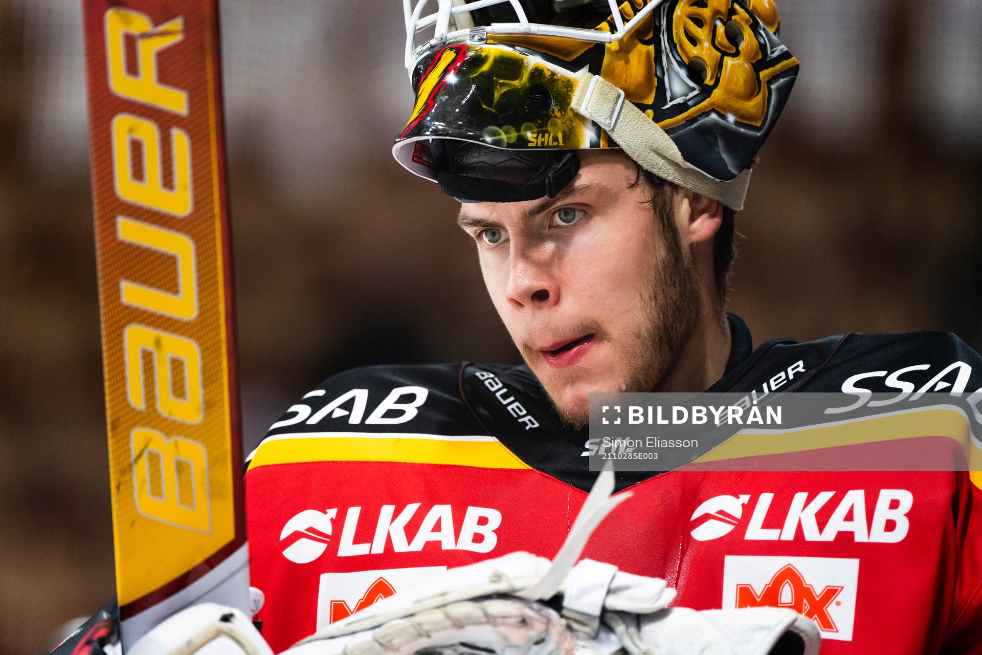 Luleås målvakt Jesper Wallstedt