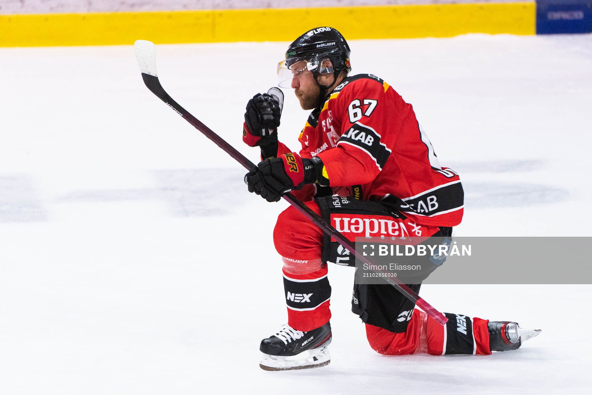 Luleås Linus Omark jublar