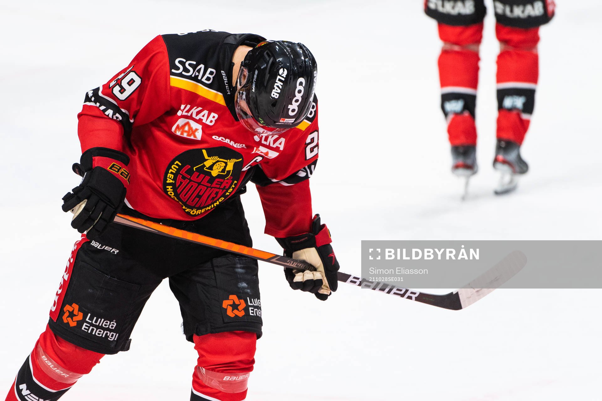 Luleås Erik Gustafsson deppar