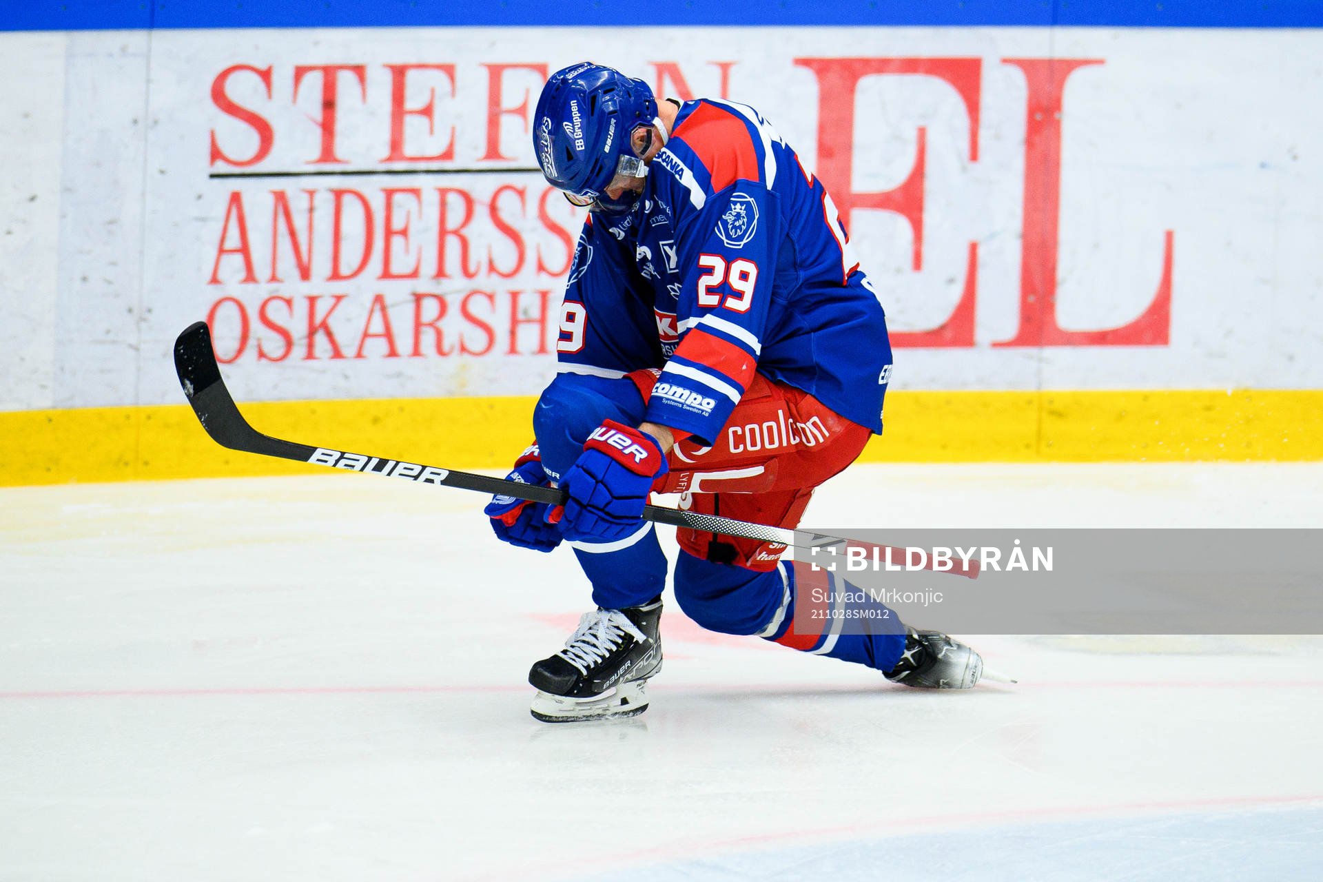 Oskarshamns Kim Rosdahl jublar