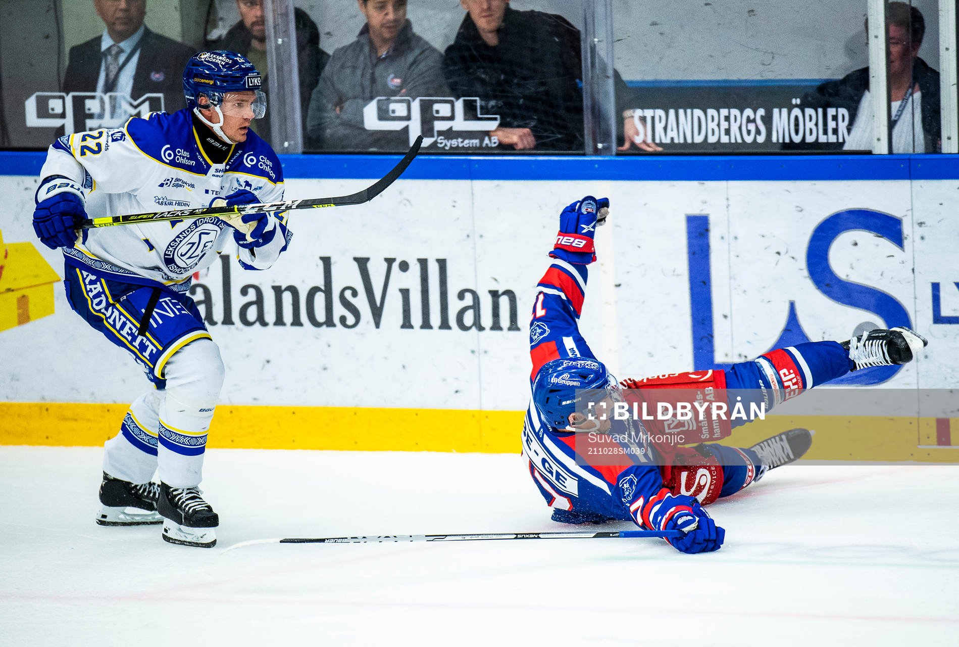 Leksands Tobias Ekberg och Oskarshamns Jonas Engström