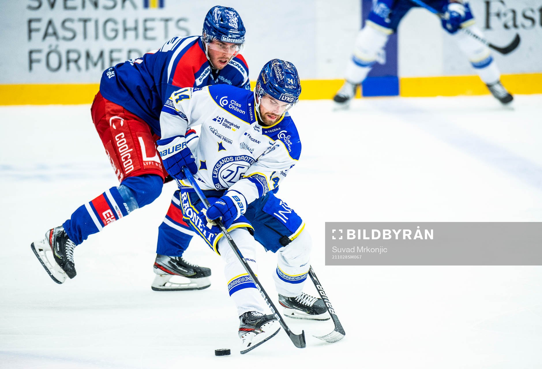 Oskarshamns Joakim Thelin och Leksands Oskar Lang