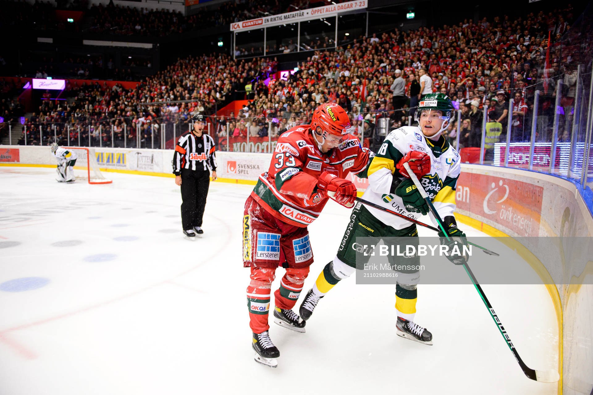 Modos Max Tjernström och Björklövens Axel Ottosson