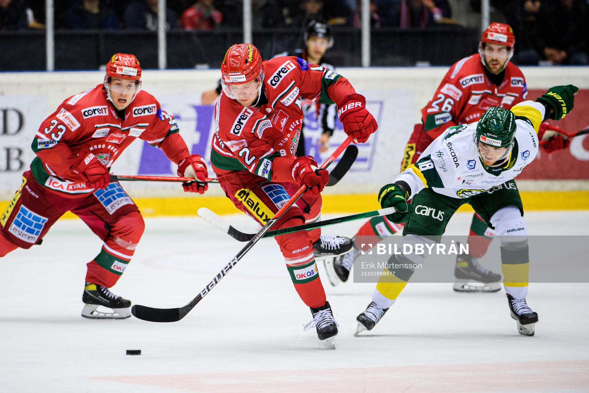Modos Oscar Pettersson och Björklövens Axel Ottosson