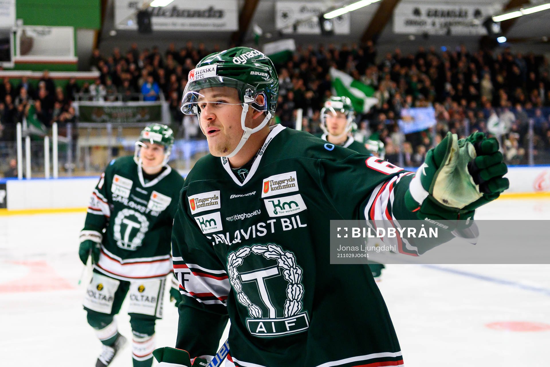 Tingsryds Sebastian Kaijser jublar