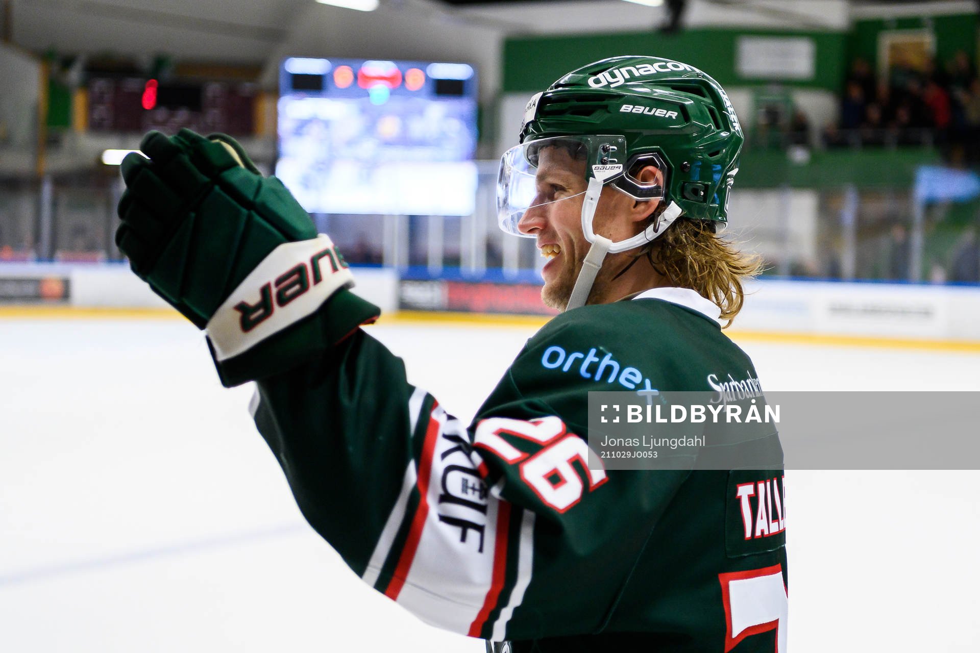 Tingsryds Kim Tallberg jublar