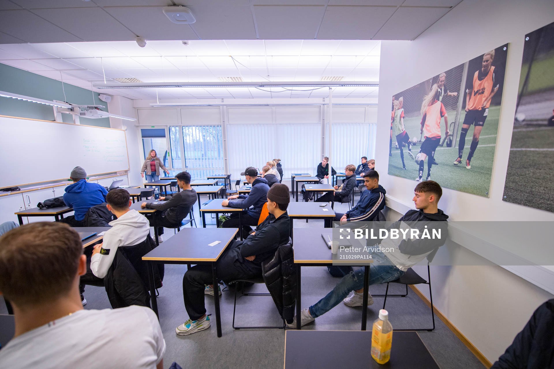 Josef Al-Imam går andra året på Malmö Idrottsgymnasium