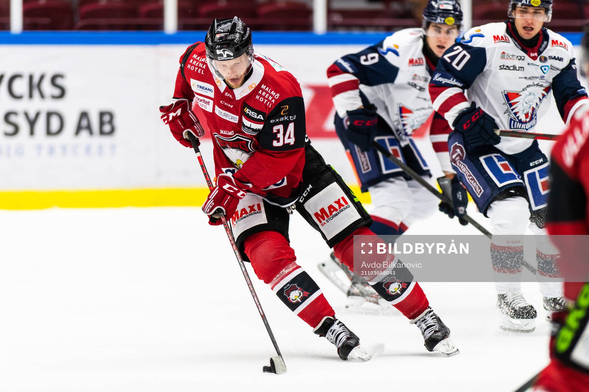 Malmö Redhawks Carl Söderberg