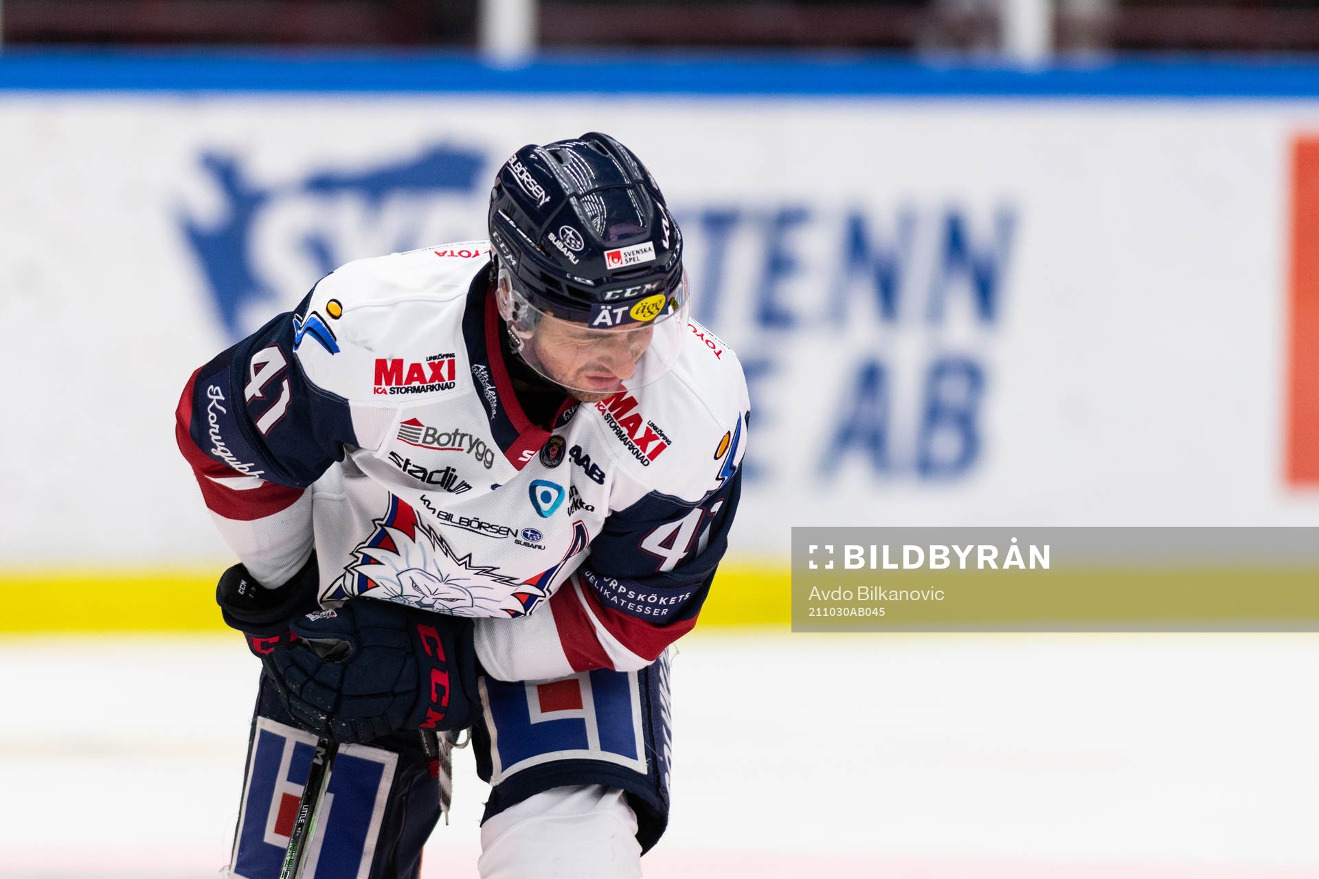 Linköpings Broc Little har ont