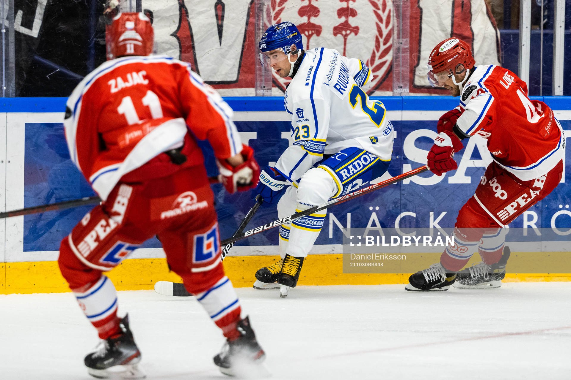 Leksands Mikael Ruohomaa och Timrås Jacob Blomqvist