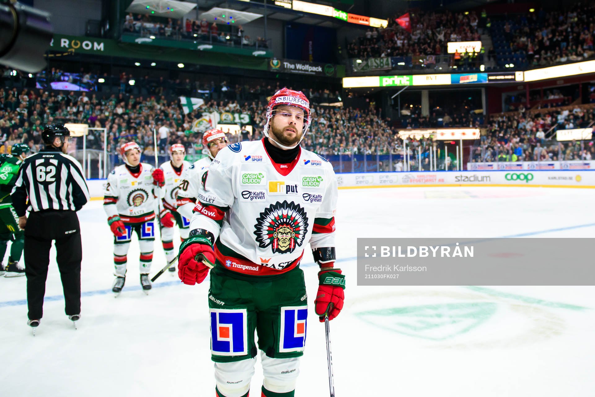 Frölundas Jan Mursak jublar