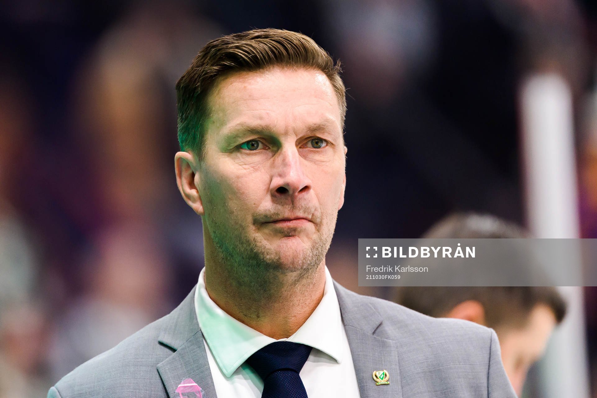 Färjestads tränare Johan Pennerborn