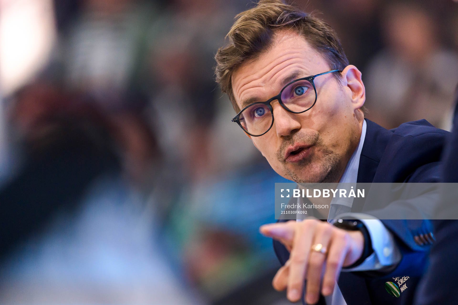 Frölundas assisterande tränare Kristoffer Näslund