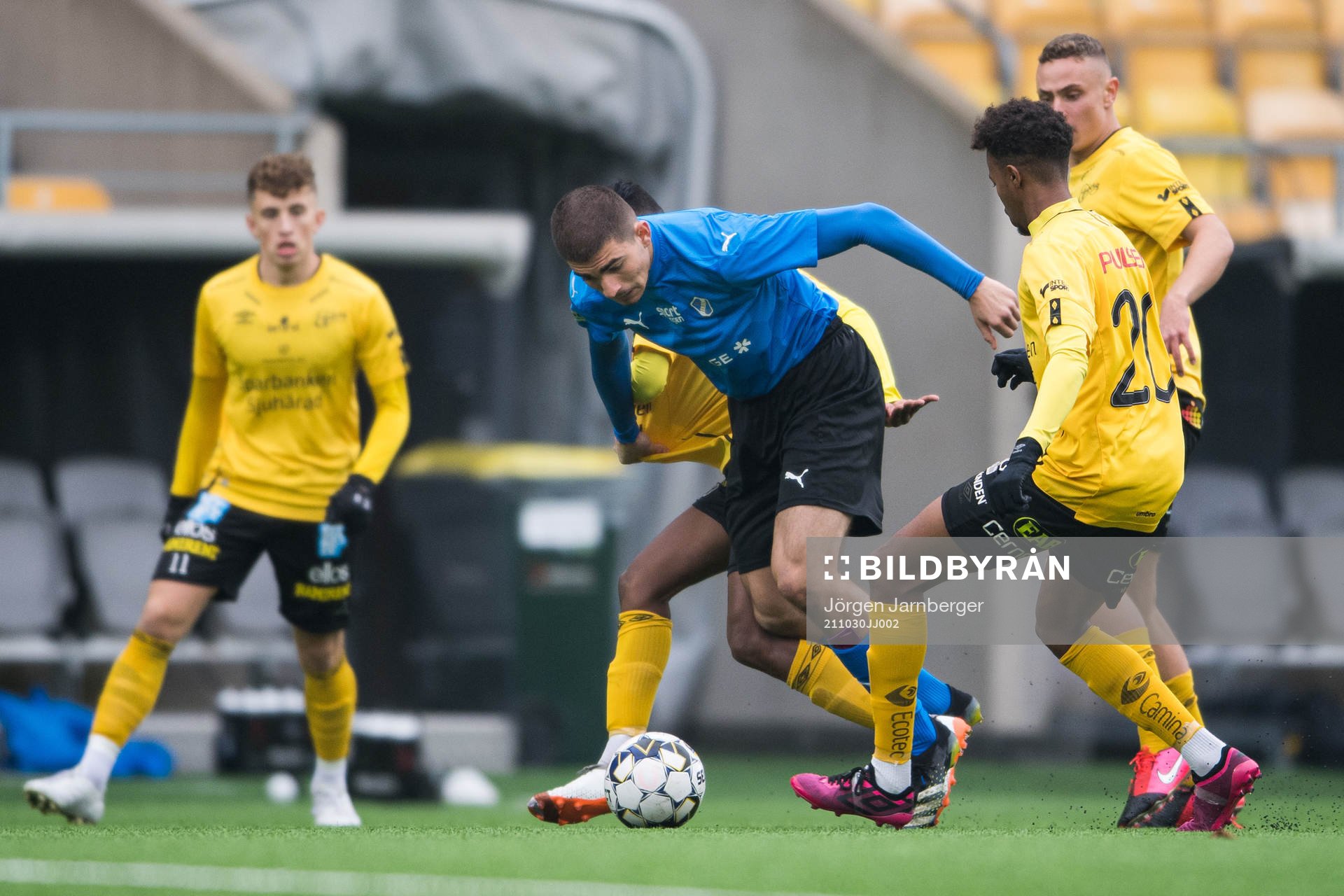 Halmstads Taulant Parallangaj och Elfsborgs Mohamed Adam