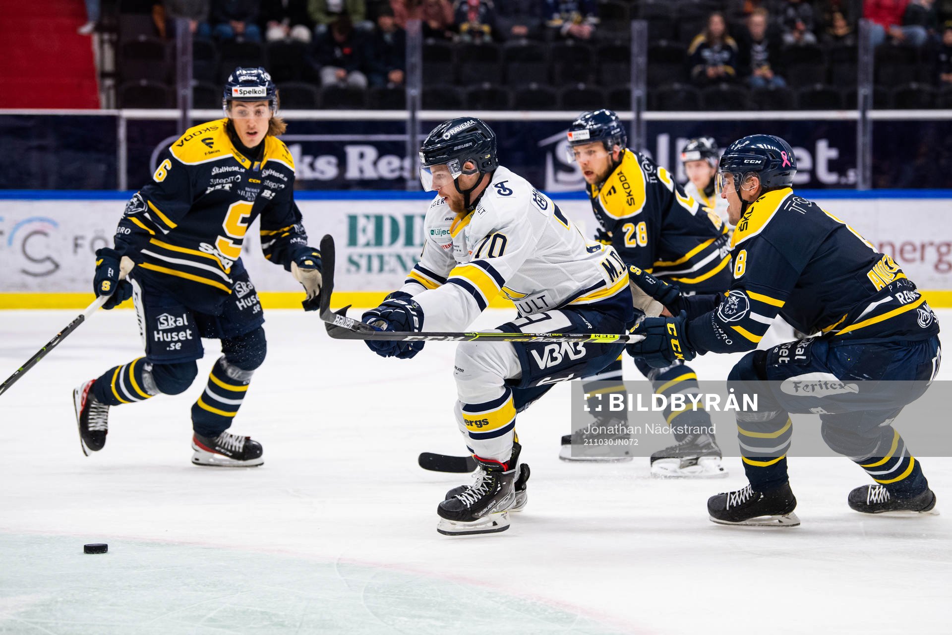 s Marcus Davidsson, Södertäljes Alexander Anderberg,