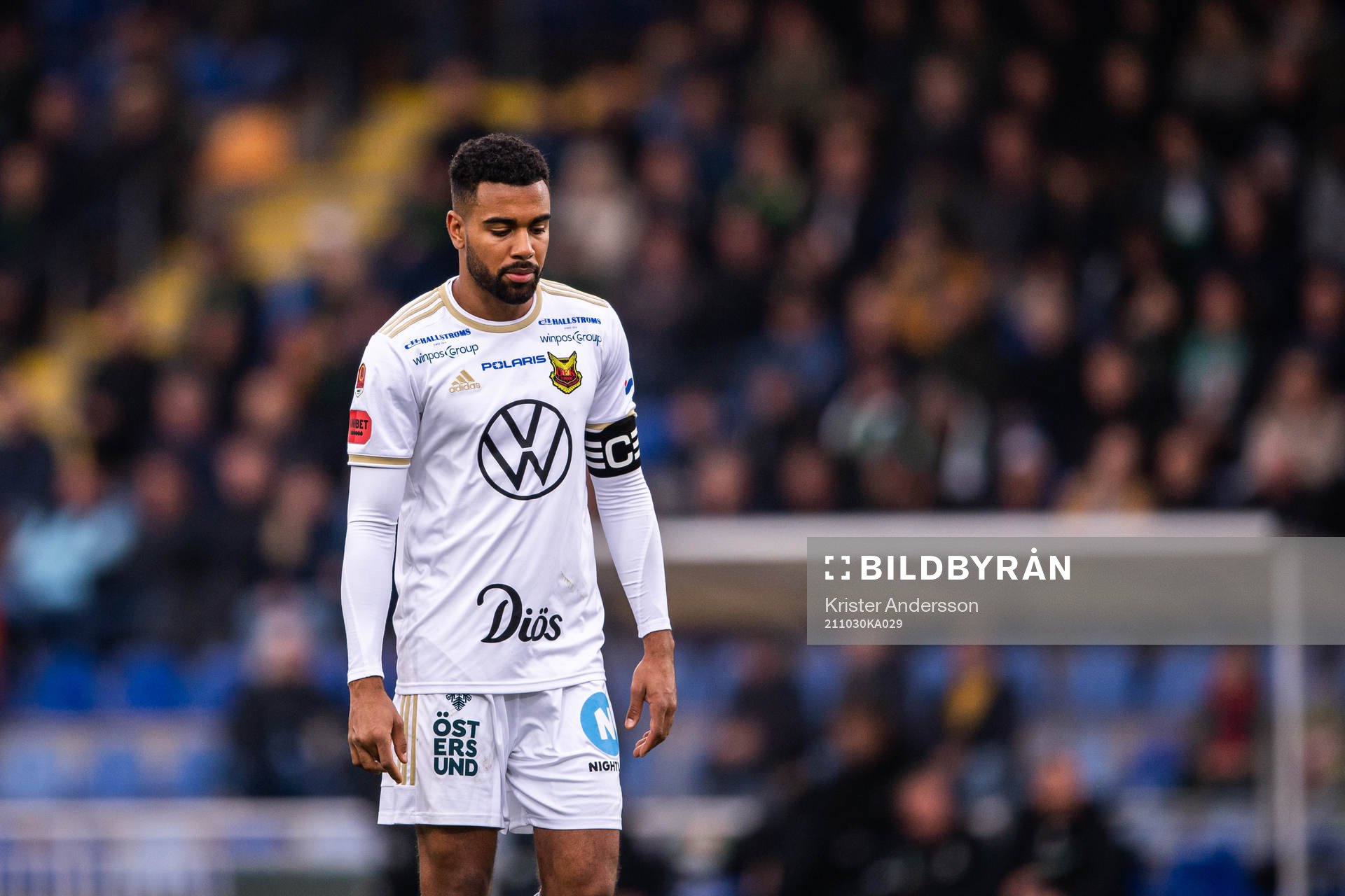 Östersunds Noah Sonko Sundberg deppar