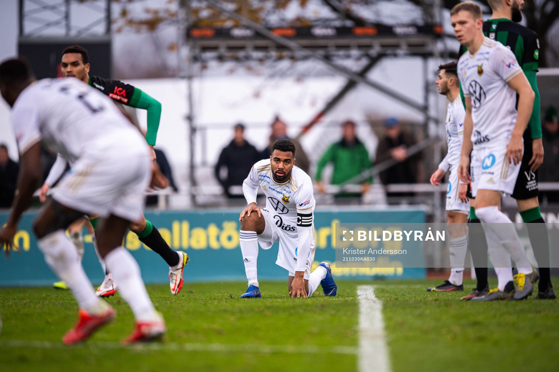 Östersunds Noah Sonko Sundberg deppar