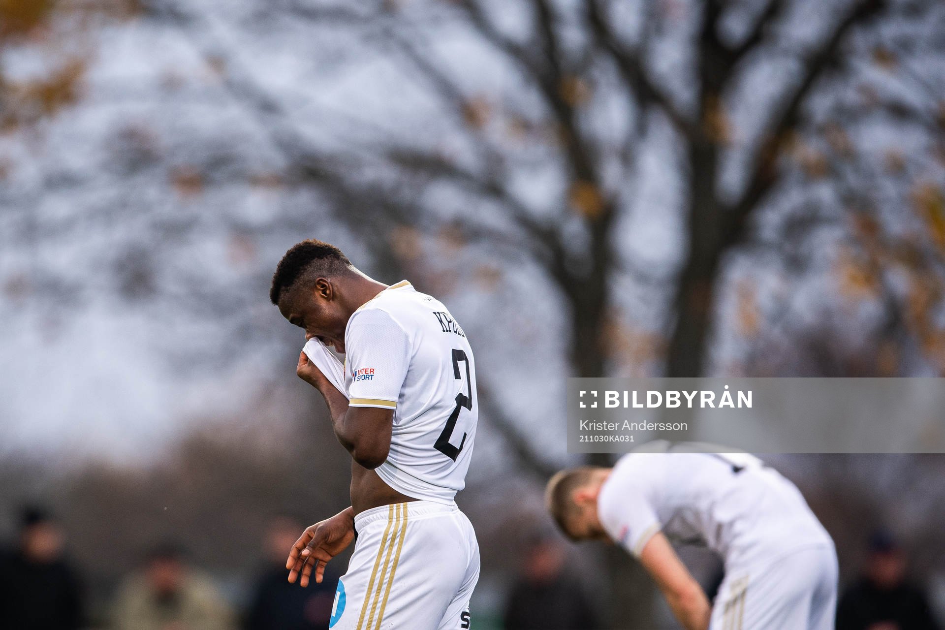 Östersunds Patrick Kpozo deppar