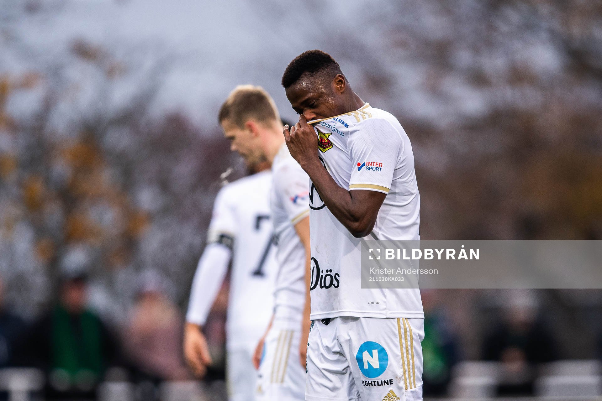 Östersunds Patrick Kpozo deppar