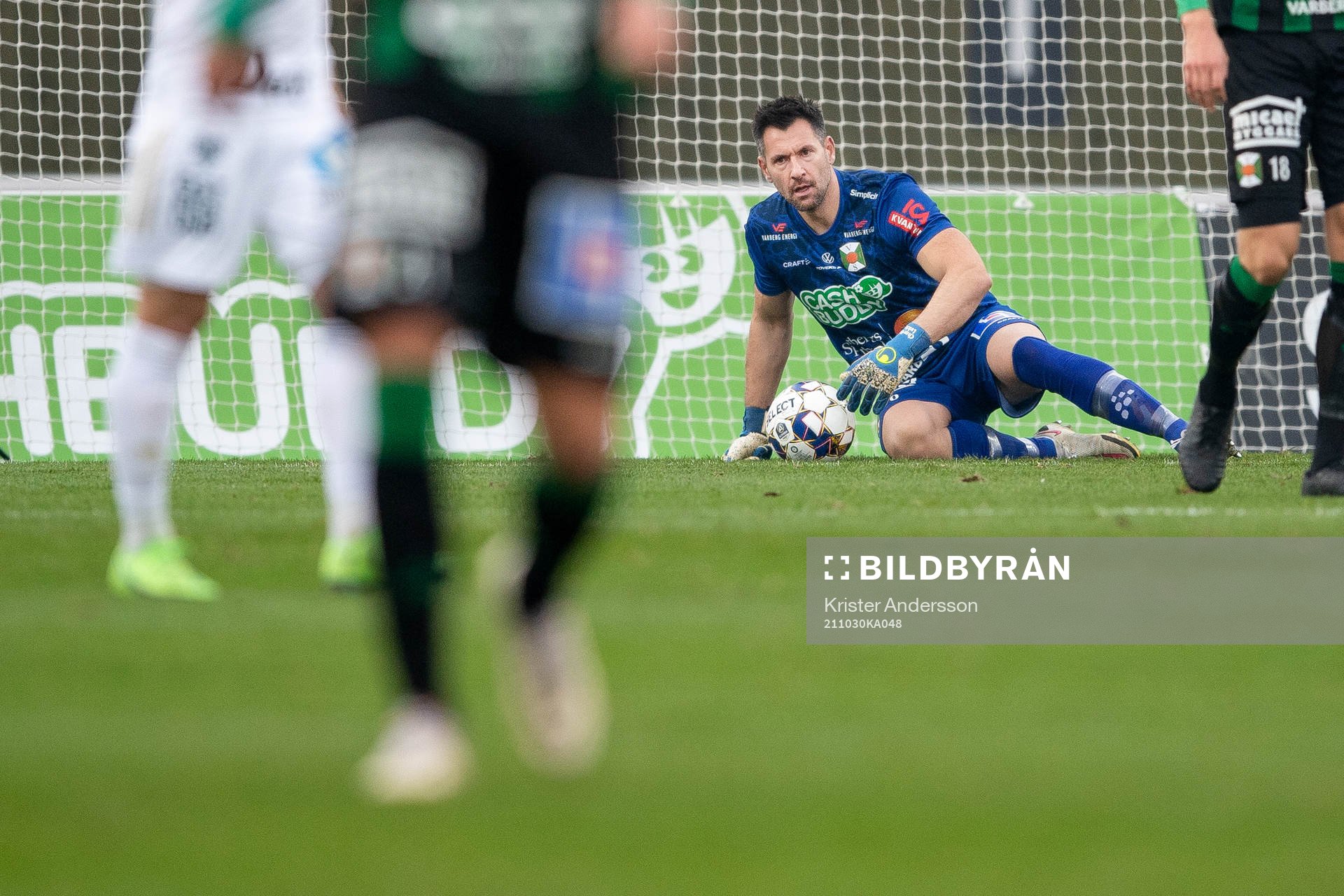 Varbergs målvakt Stojan Lukic