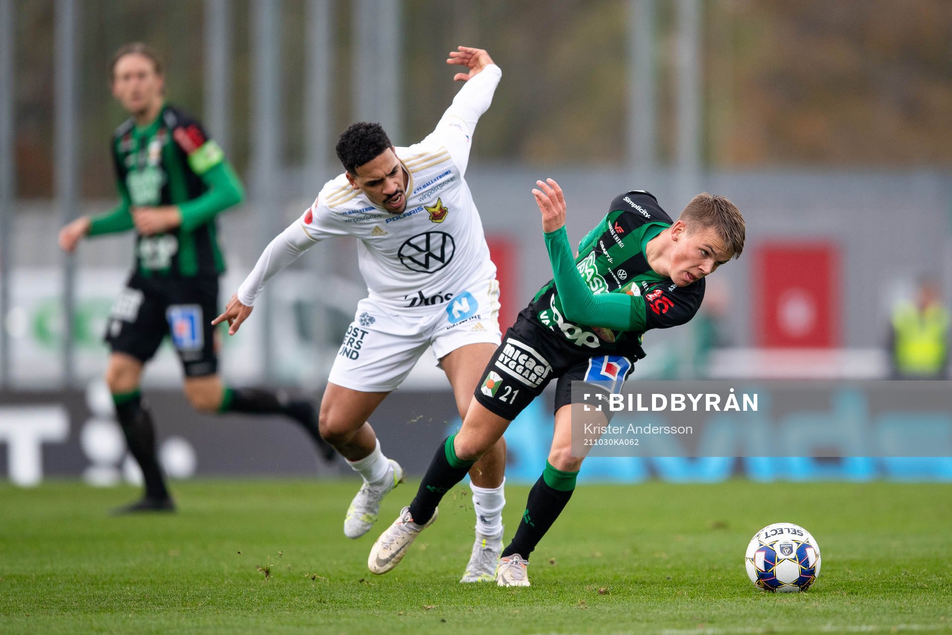 Östersunds Marco Weymans och Varbergs Victor Karlsson