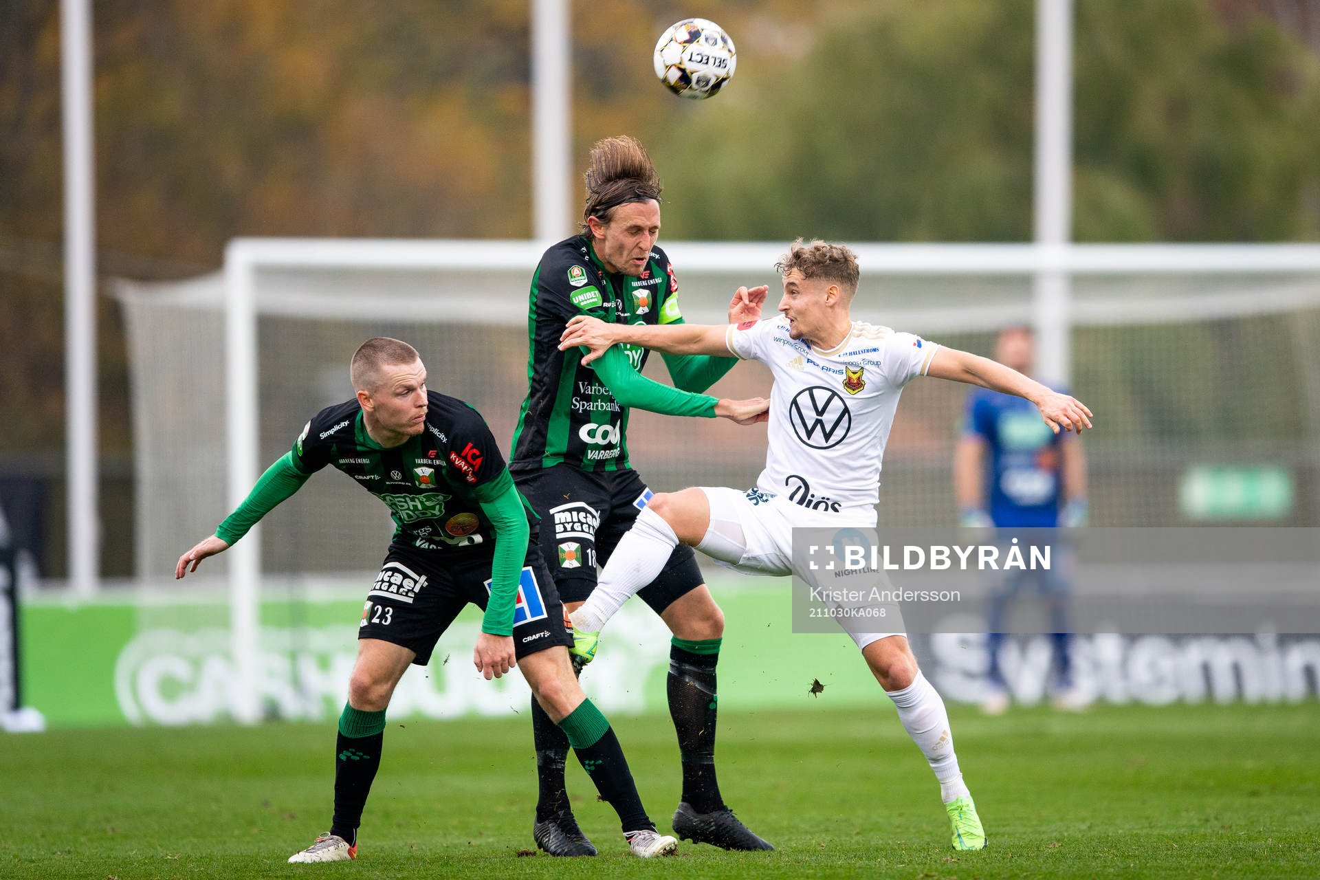 Varbergs Anton Liljenbäck, Joakim Lindner och Östersunds