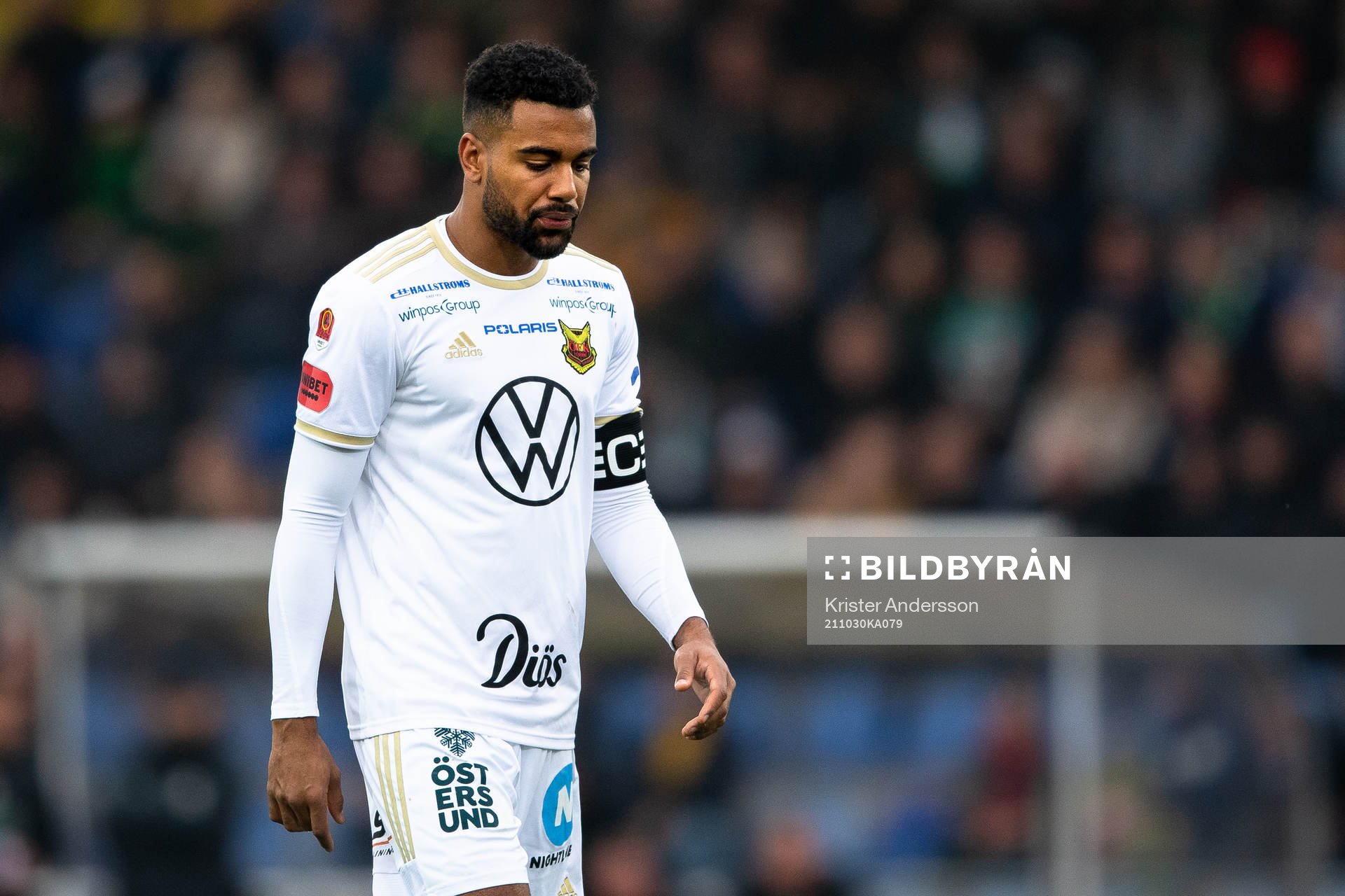 Östersunds Noah Sonko Sundberg deppar