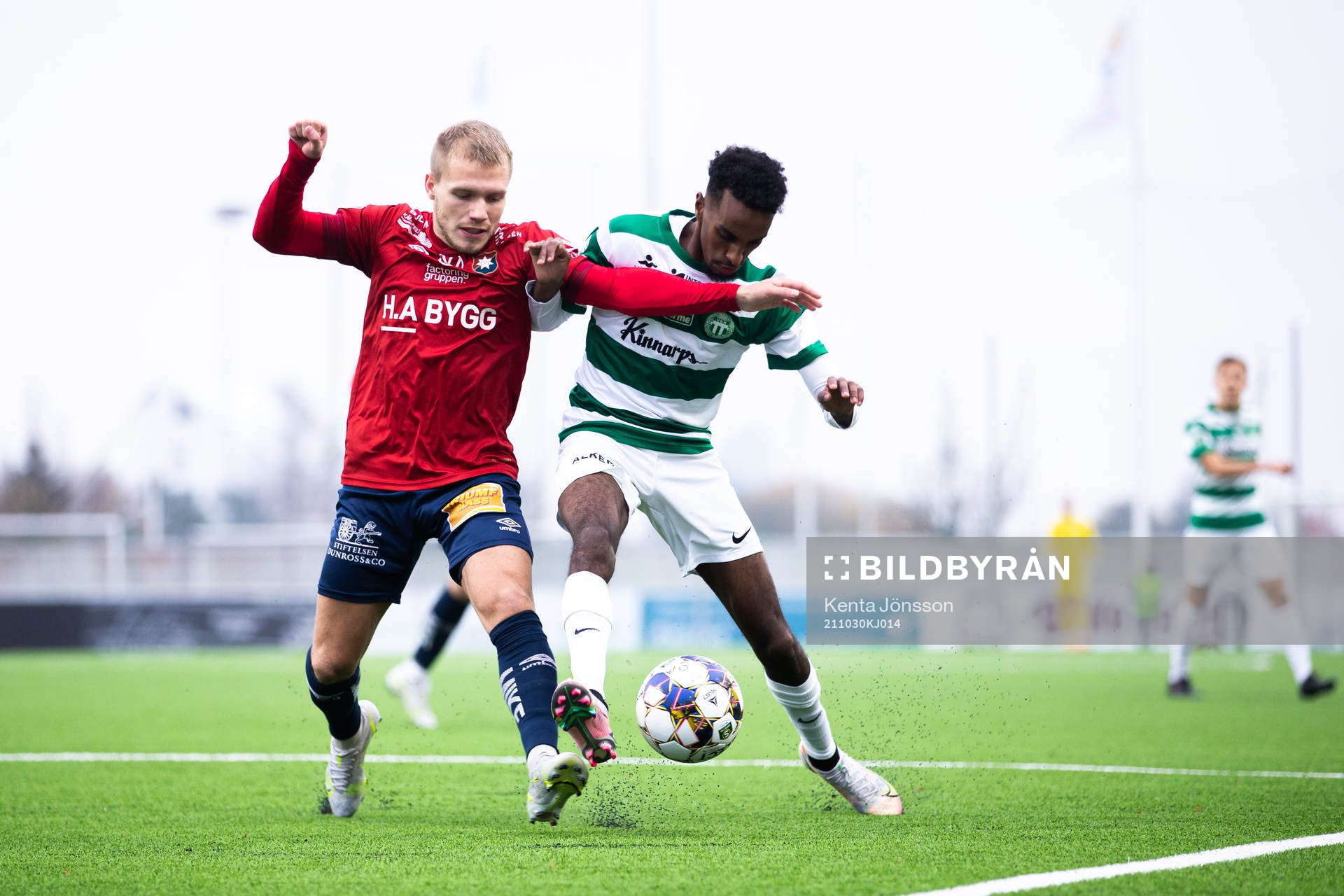 Örgrytes Hampus Dahlqvist och Västerås Taha Abdi Ali