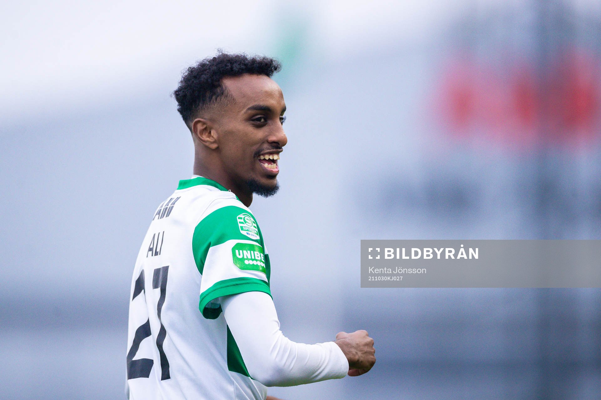 Västerås Taha Abdi Ali jublar
