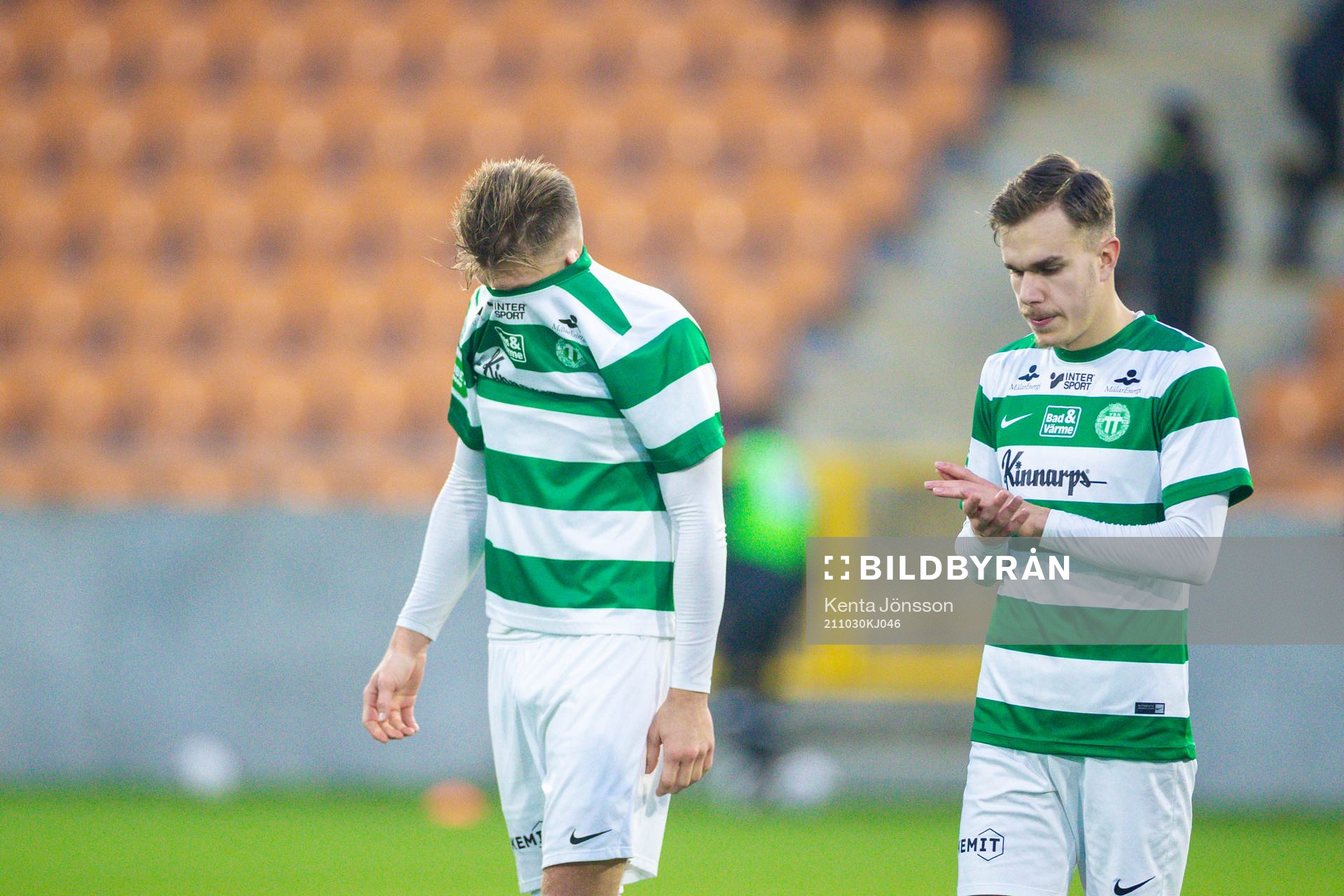 Västerås Erik Björndahl och Dusan Jajic  deppar