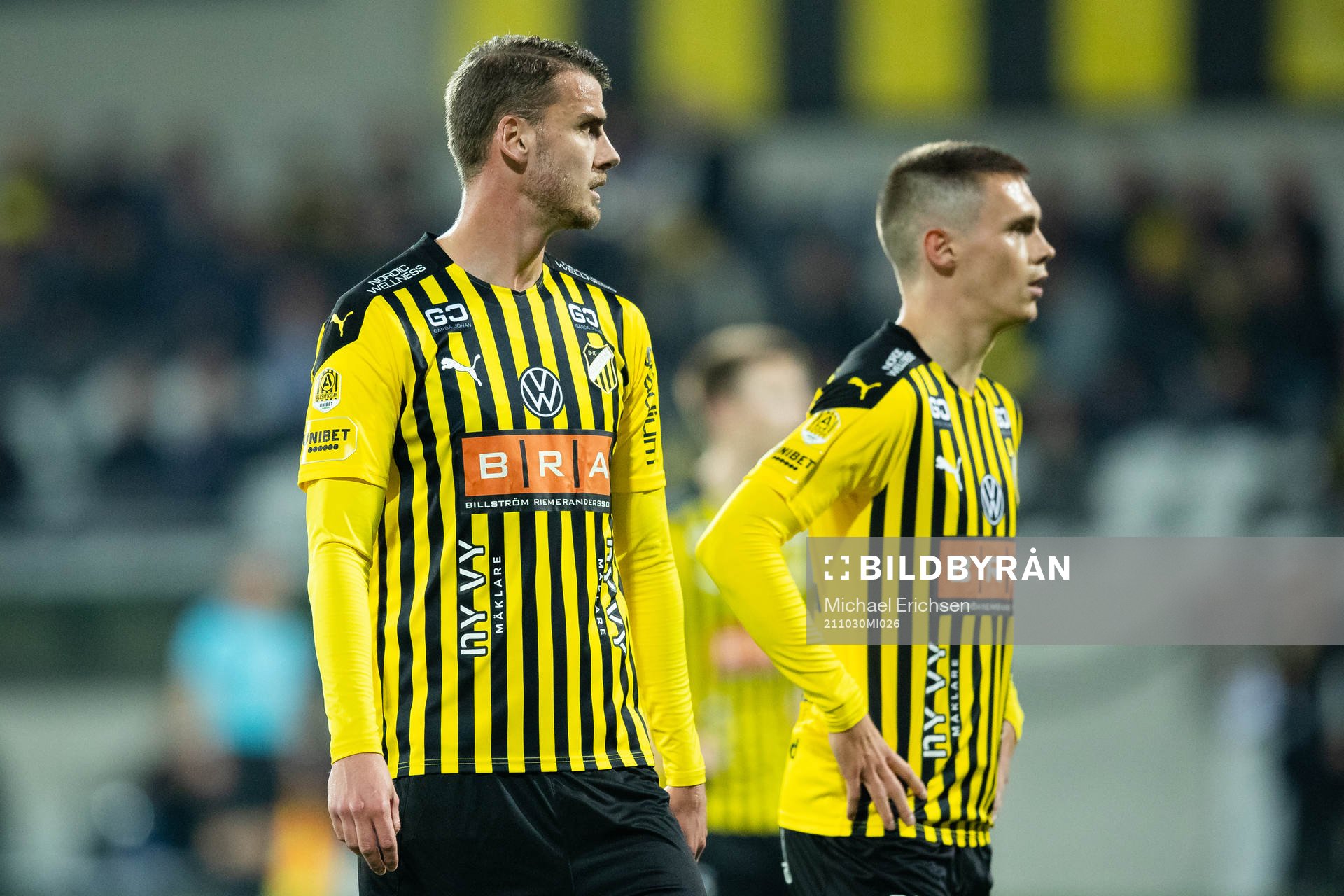 Häckens Johan Hammar och Tobias Carlsson