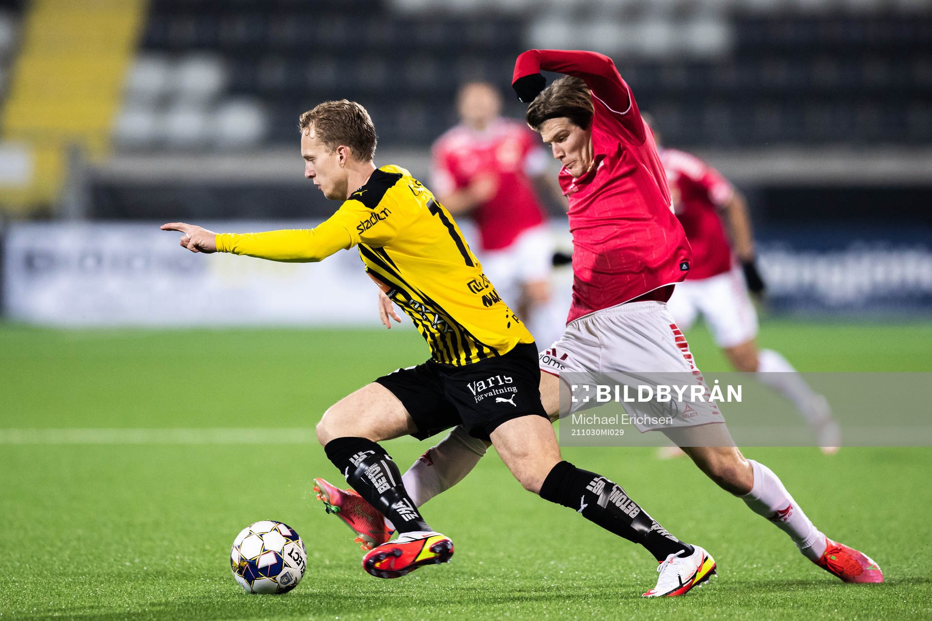 Häckens Gustav Berggren och Kalmars Oliver Berg