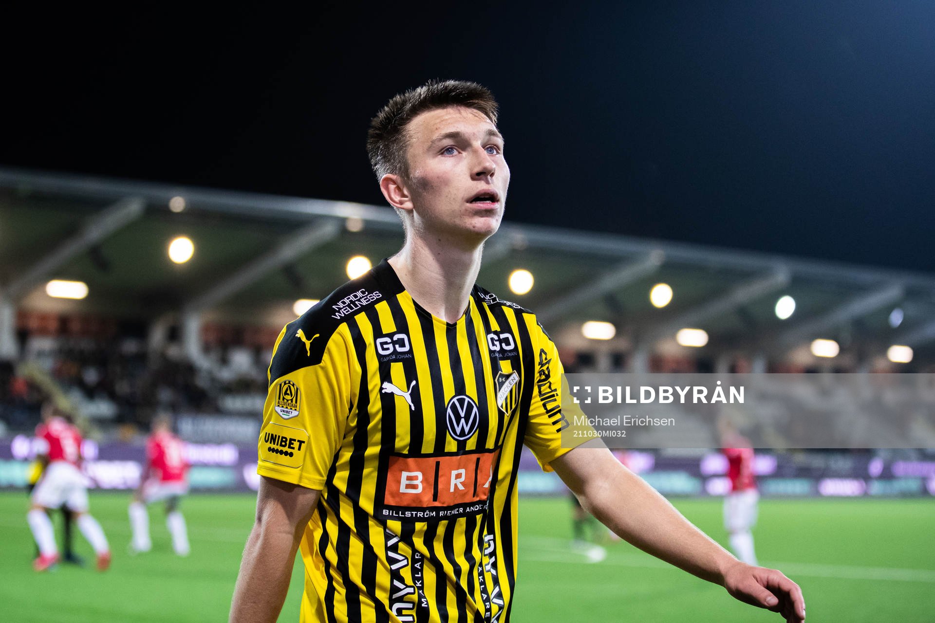 Häckens Kristoffer Lund Hansen deppar