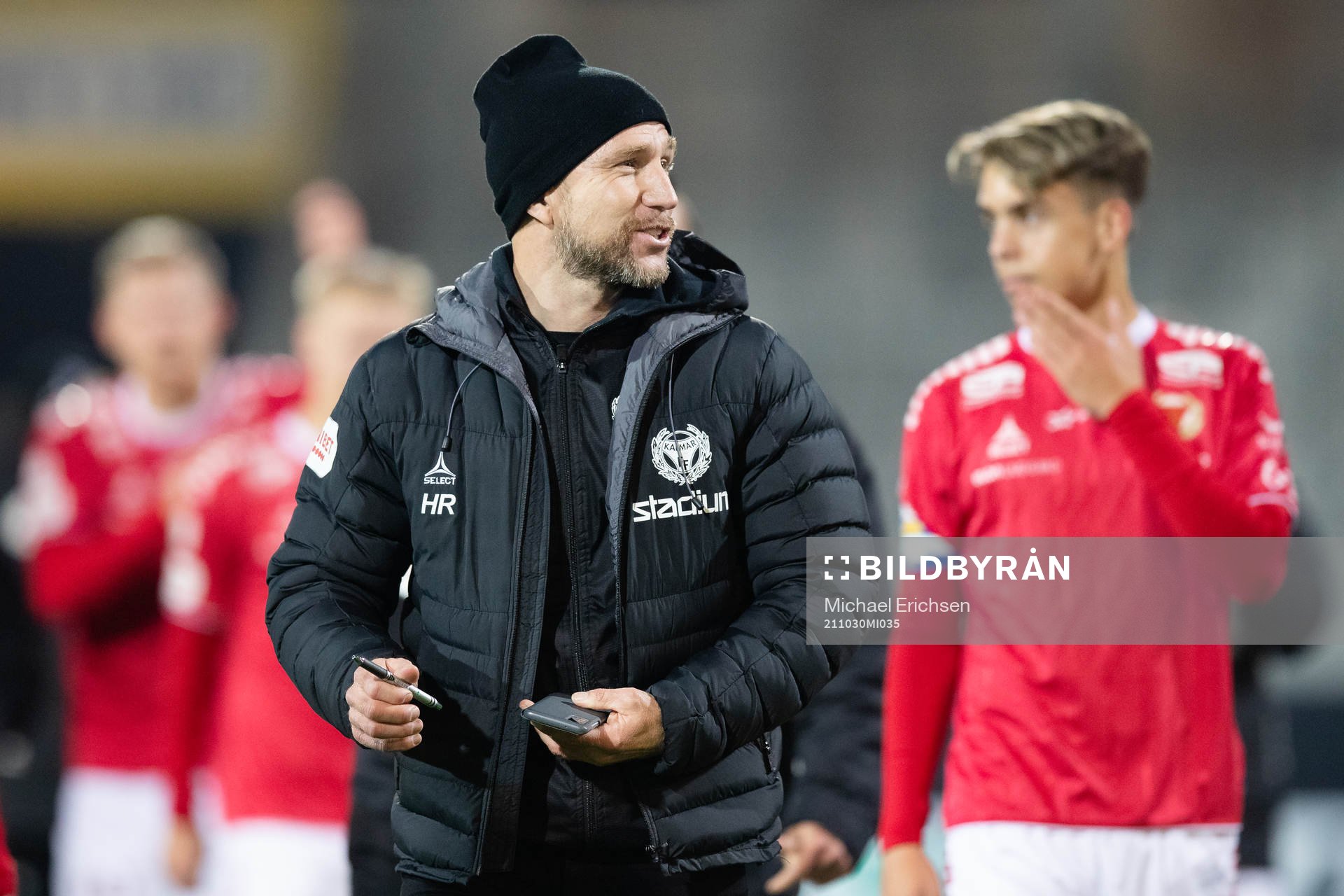 Kalmars tränare Henrik Rydström