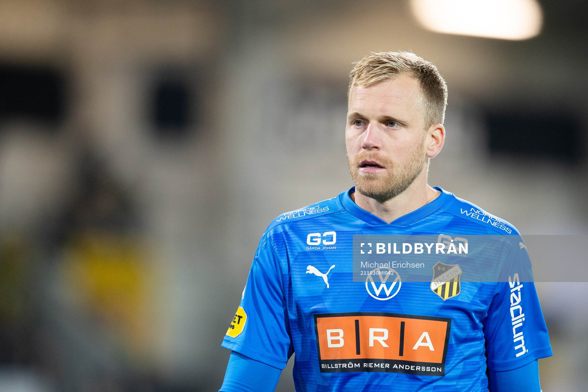 Häckens målvakt Peter Abrahamsson deppar