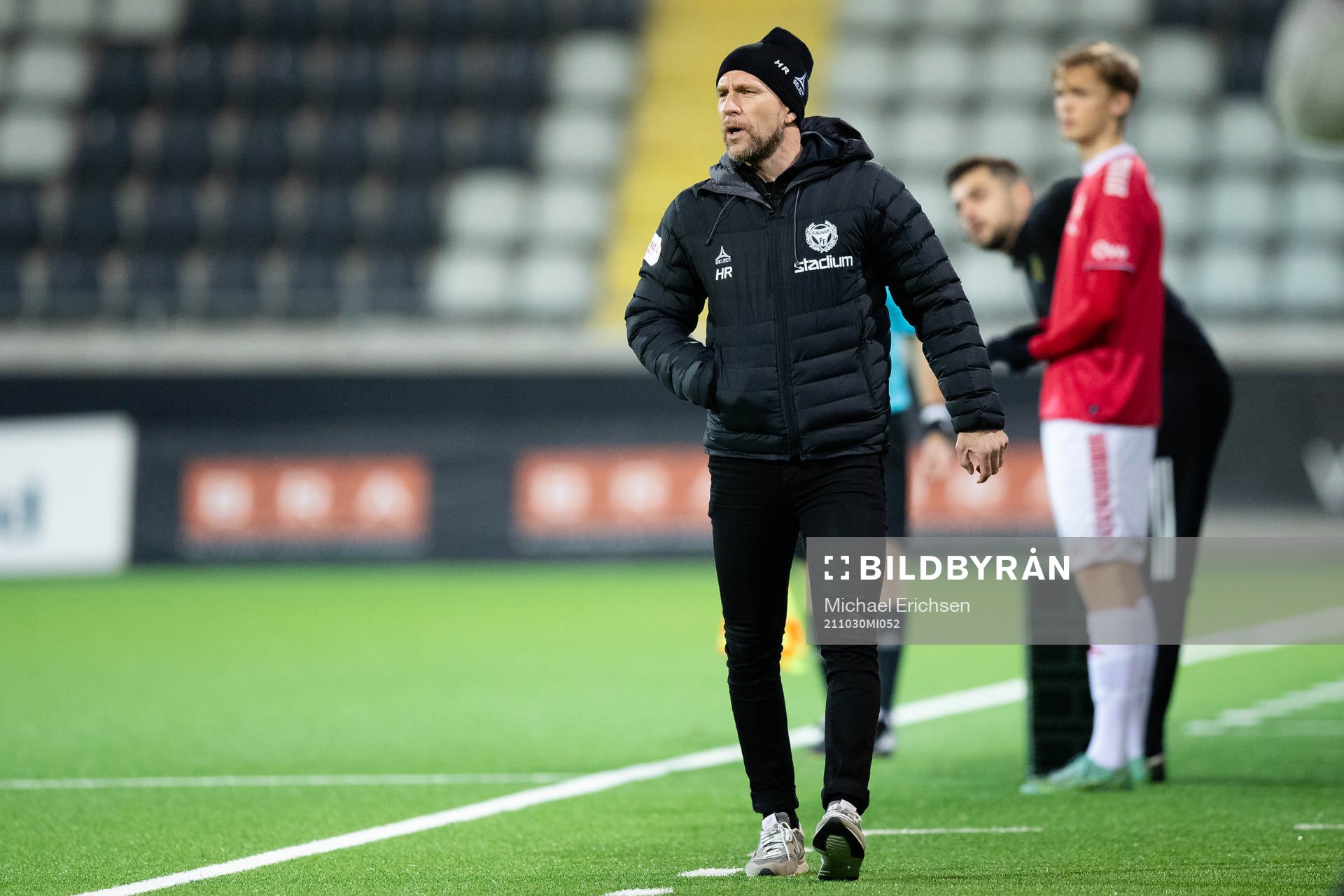 Kalmars tränare Henrik Rydström