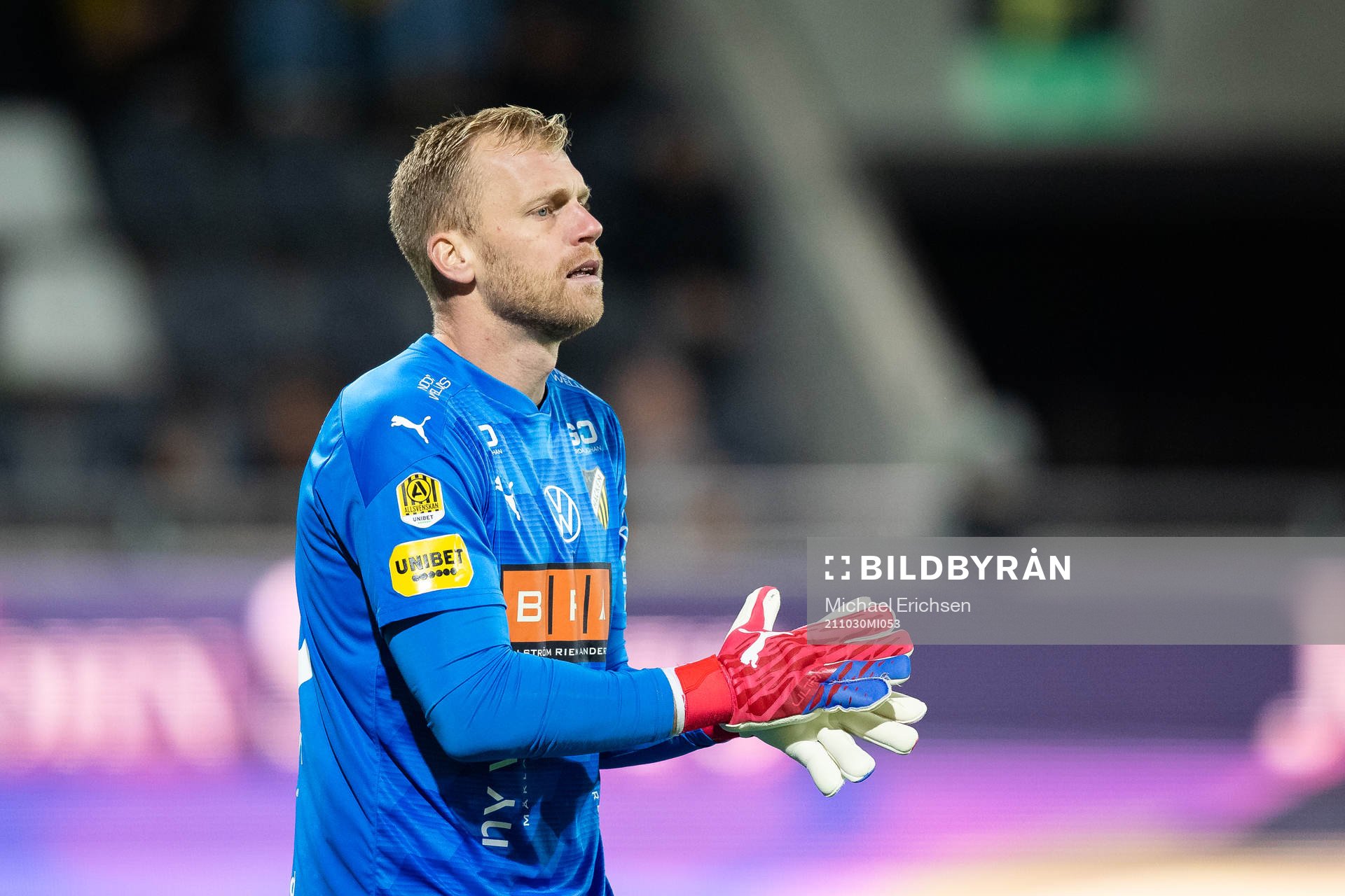Häckens målvakt Peter Abrahamsson