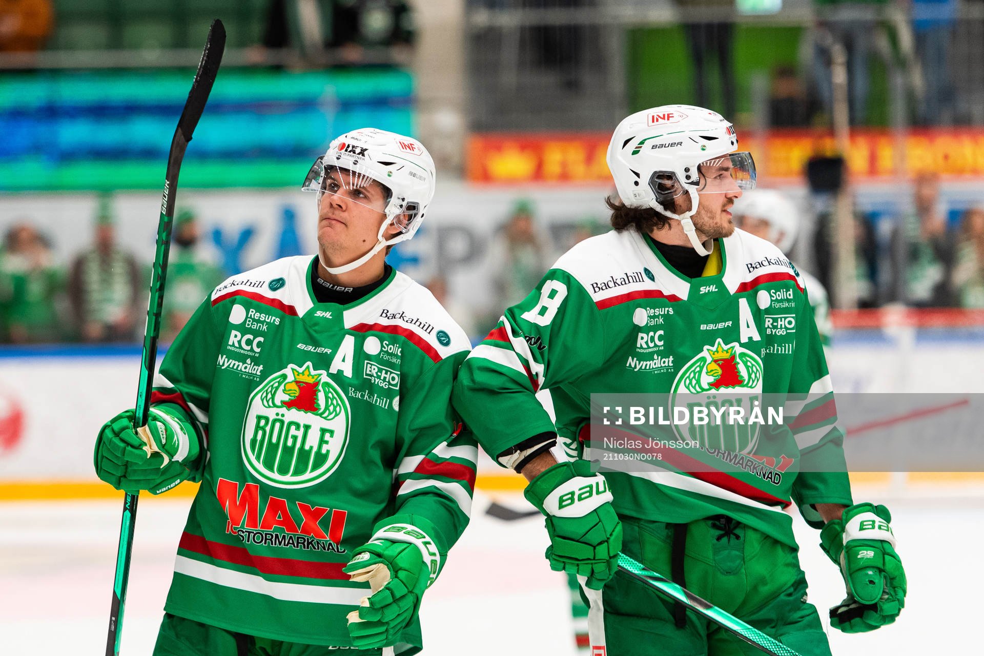 Rögles Erlend Lesund jublar