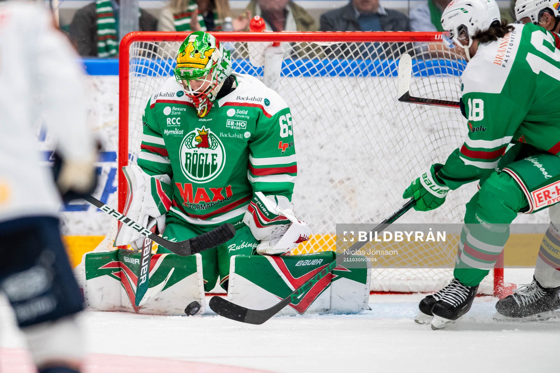 Rögles målvakt Christoffer Rifalk
