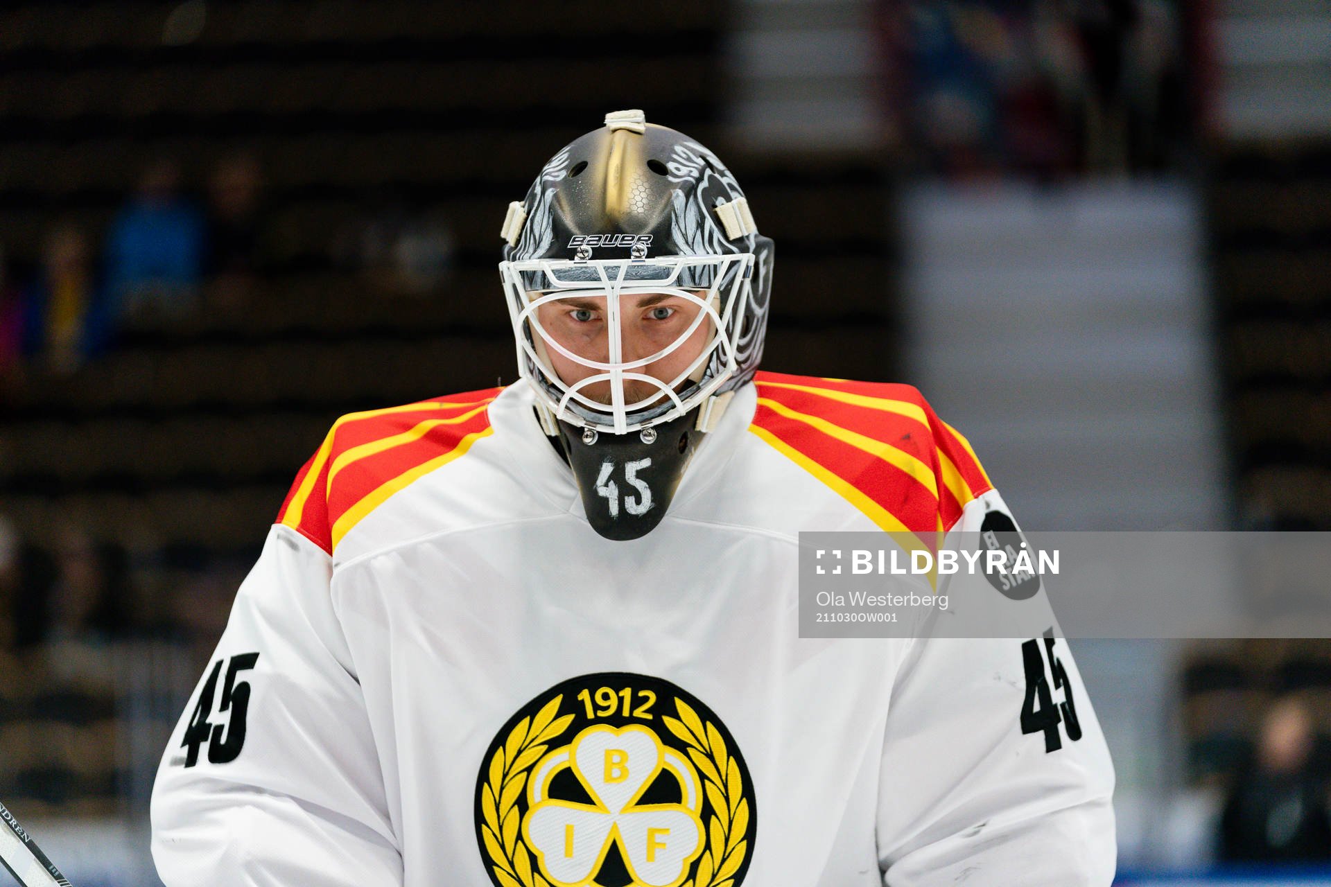Brynäs målvakt Viktor Andrén