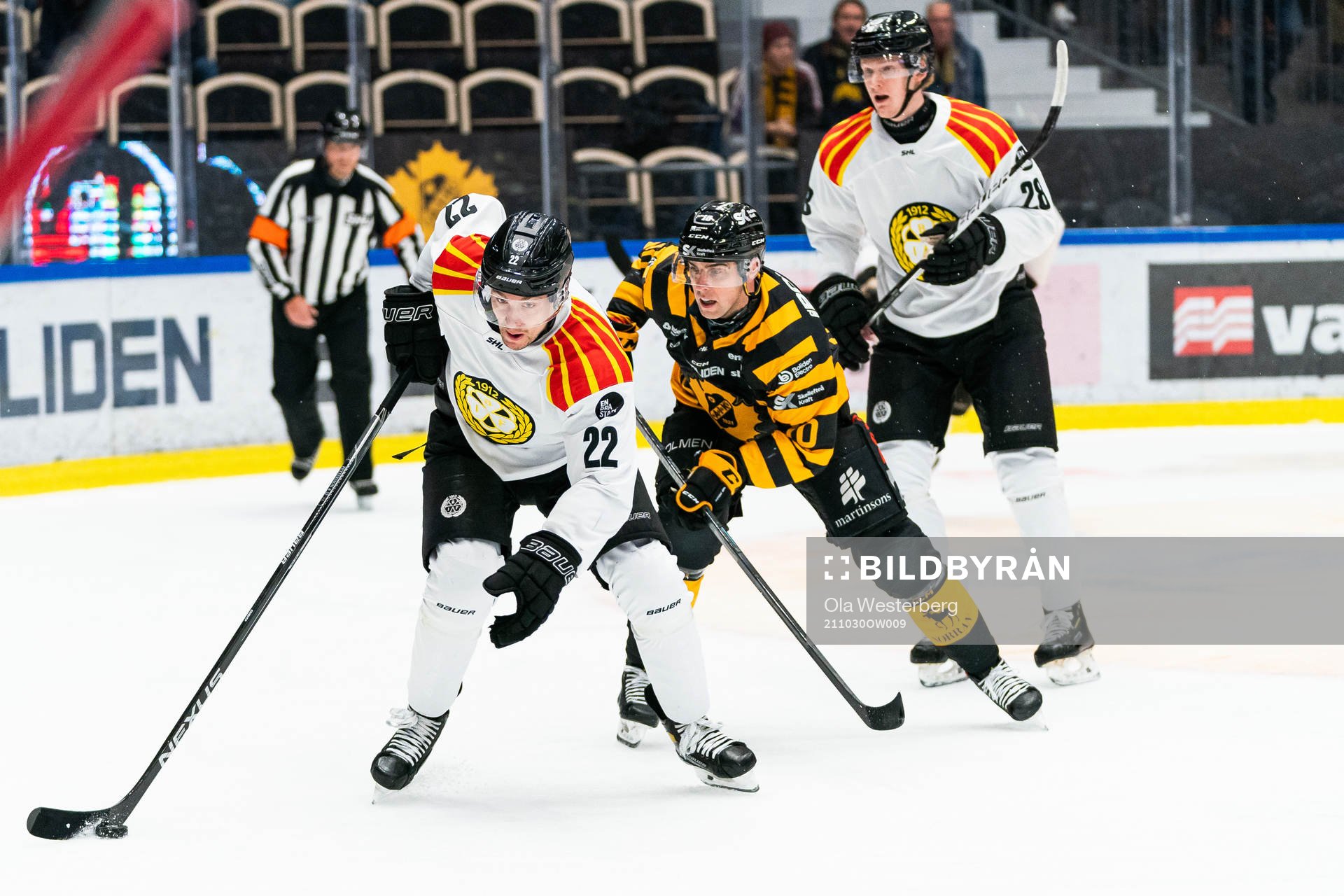 Brynäs Adam Pettersson och Skellefteås Joakim Lindström