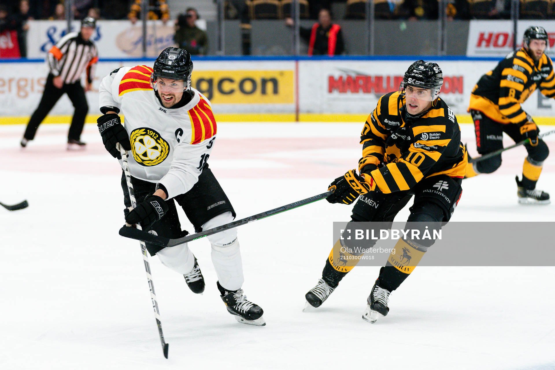 Brynäs Anton Rödin och Skellefteås Joakim Lindström