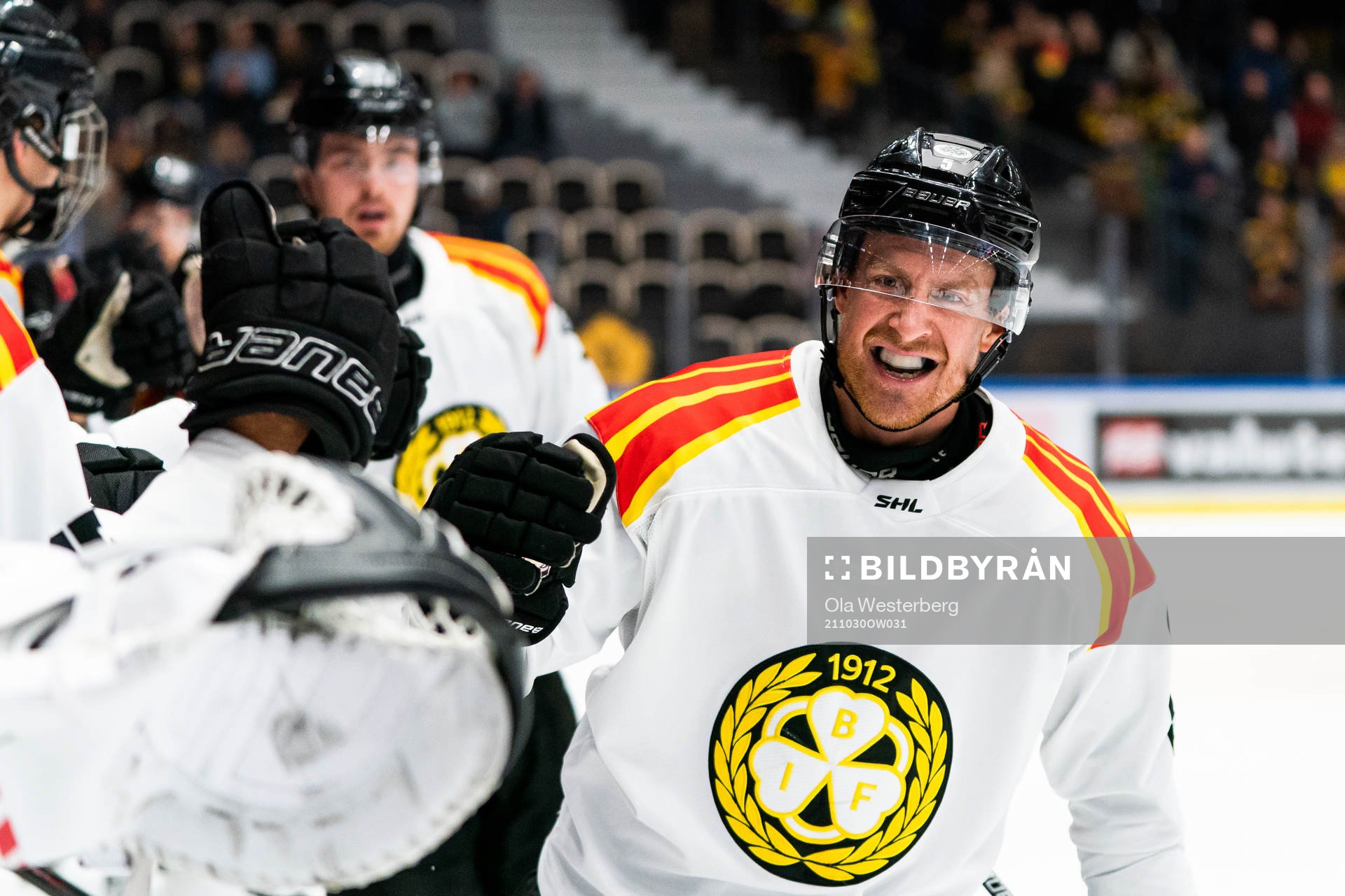 Brynäs Chay Genoway jublar